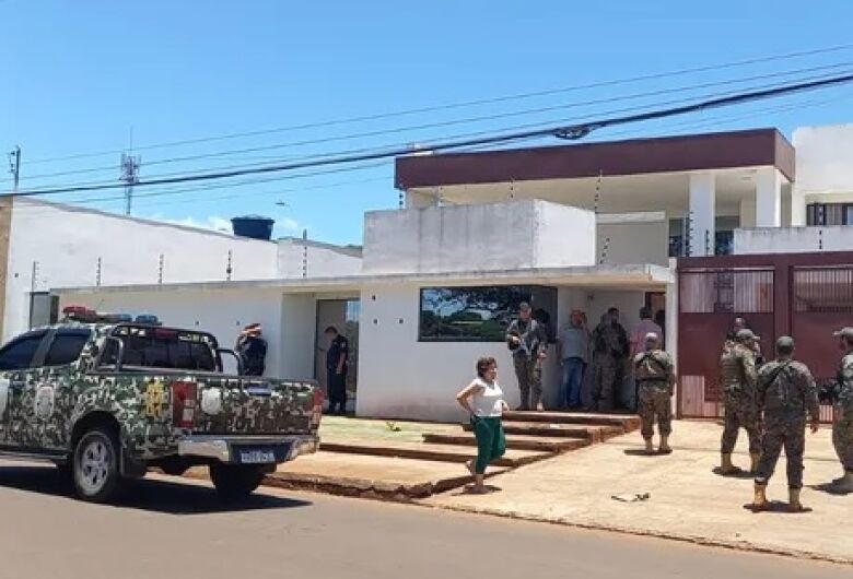 Policial morreu em confronto com bandidos nesta tarde - Crédito: Capitan Bado.com 