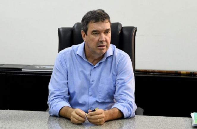Governador Eduardo Riedel (PSDB) (Foto: Bruno Rezende)