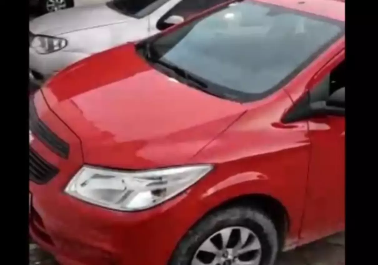 Vítima sofreu momento de terror nesta terça (divulgação)