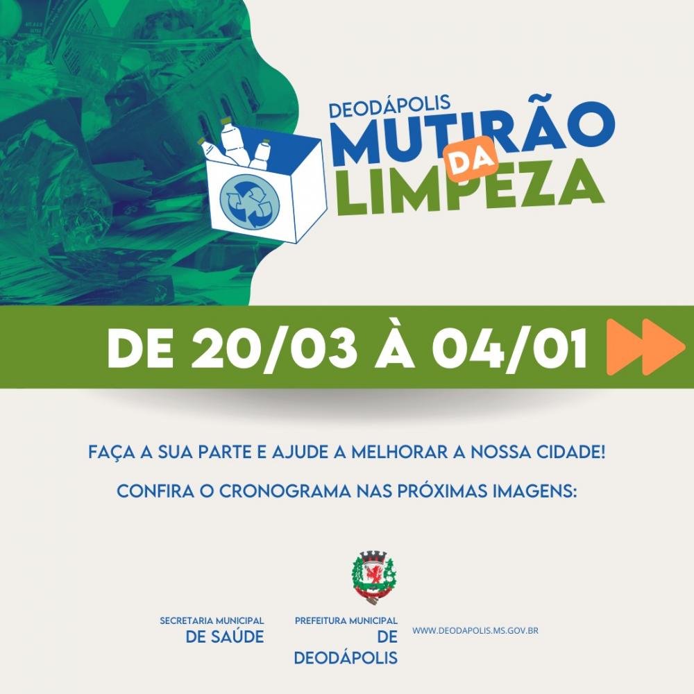 Secretaria de Saúde de Deodápolis realiza campanha de combate à dengue
