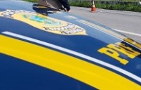 Motocicleta é encontrada abandonada às margens da BR 376 em Vicentina