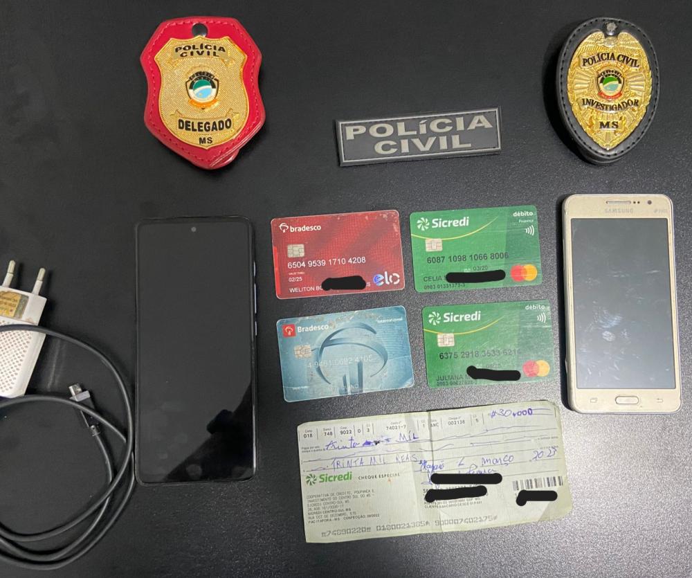 Indivíduo é preso em flagrante em Deodápolis por série de furtos em cidades de MS