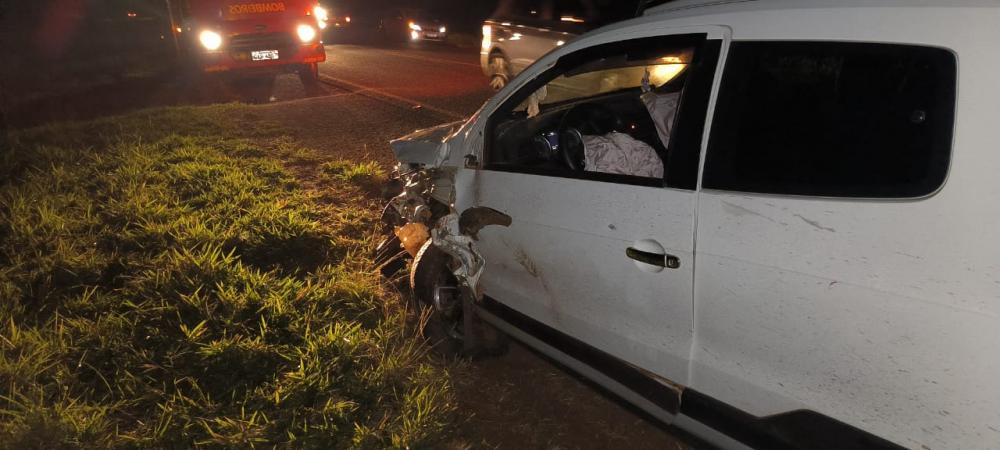 Condutor de moto tem perna amputada em acidente na região de Glória de Dourados