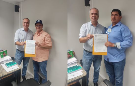 Vereadores solicitaram ao Deputado Londres Machado recursos para APM e notebooks para E.E. Lagoa Bonita