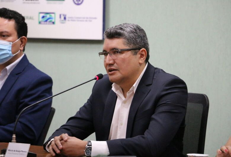 Márcio de Araújo Pereira, presidente da Fundação, vai representar Mato Grosso do Sul em nome das fundações estaduais de pesquisa de todo o país; Foto: Divulgação