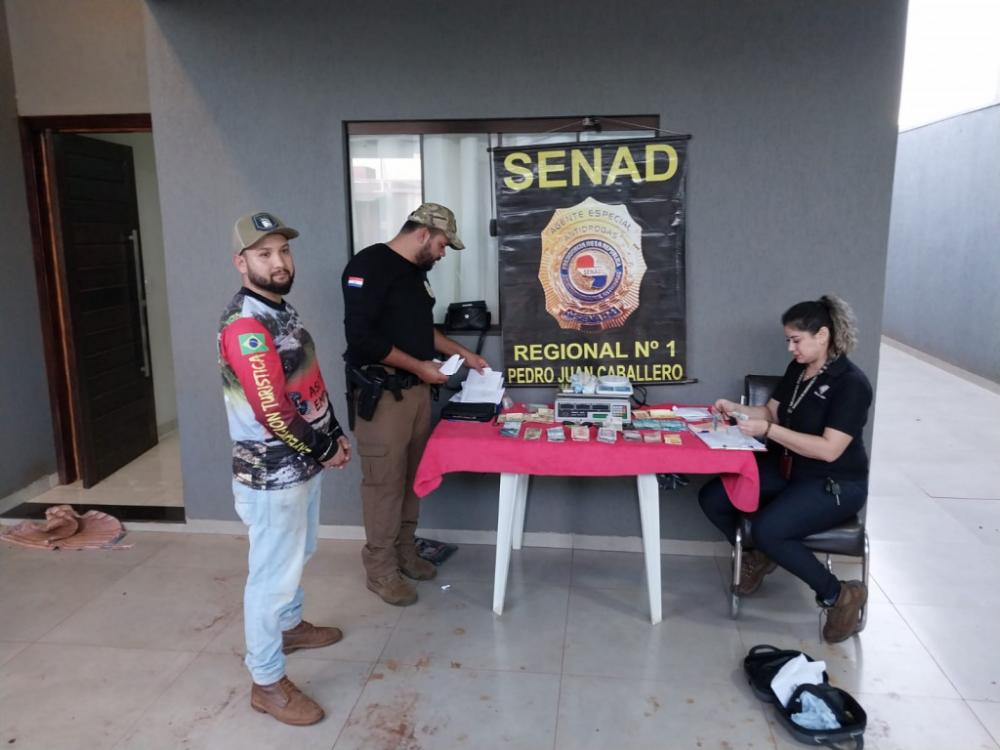 Brasileiro é preso em imóvel no Paraguai com cocaína e maconha