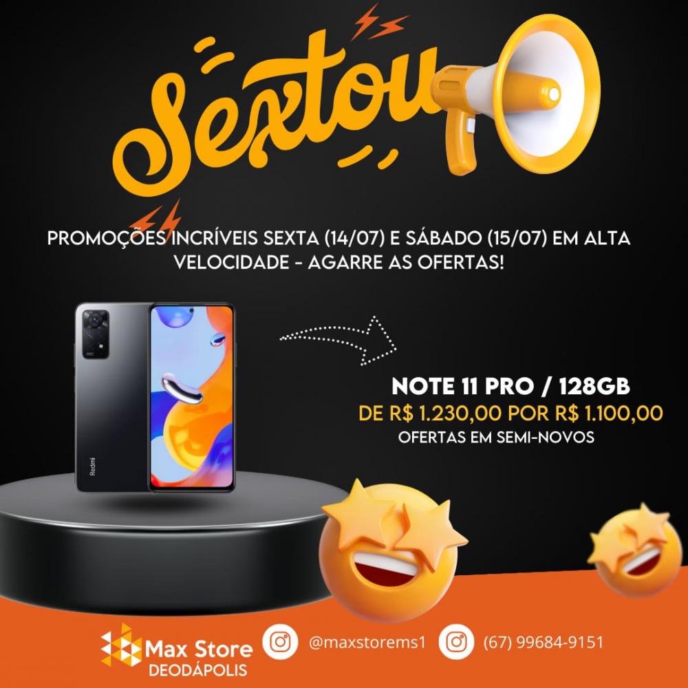 Max Store: 'Sextou' com ofertas imperdíveis nesta sexta (14) e sábado (15) em Deodápolis