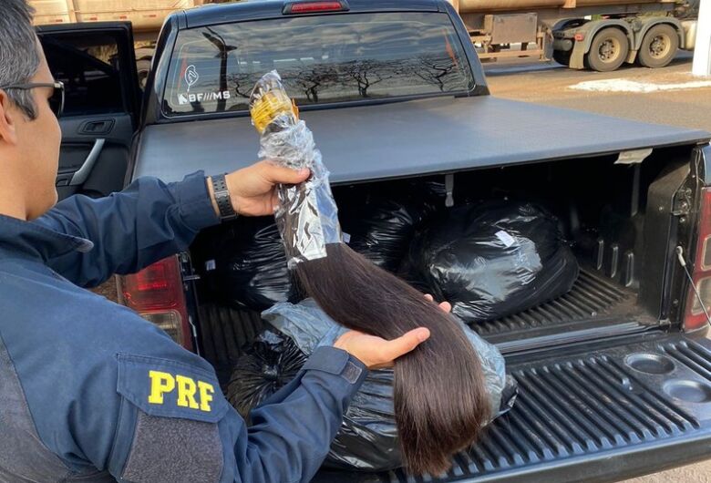 Polícia apreende carga de cabelo humano avaliada em mais de R$ 370 mil