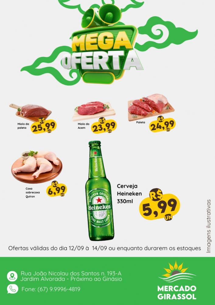 Confira aqui as ofertas desta semana no Mercado Girassol em Deodápolis