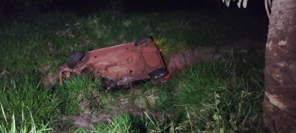 Homem de 48 anos morre em capotamento entre Itaporã e Montese
