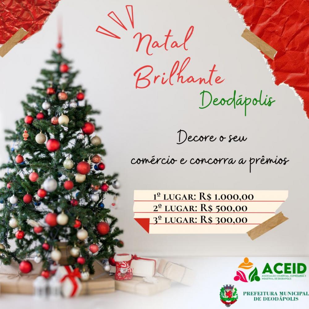 ACEID lança concurso para destacar a criatividade dos estabelecimentos comerciais locais durante a temporada festiva