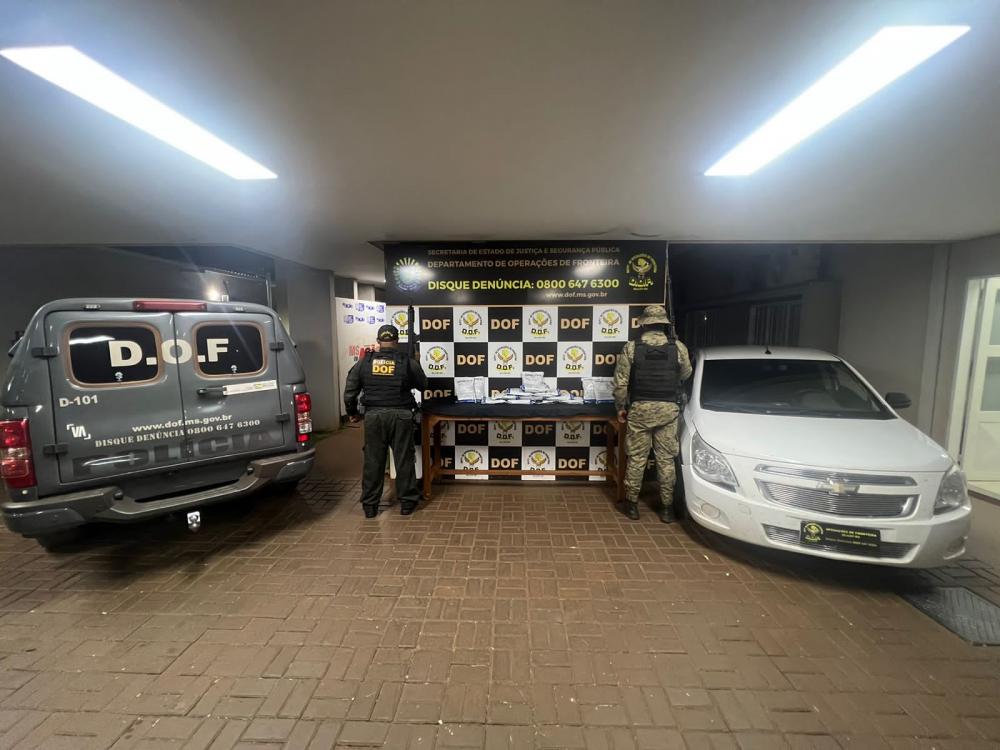 DOF recaptura foragido e apreende mais de R$ 50 mil em agrotóxicos contrabandeados na MS-376 em Deodápolis