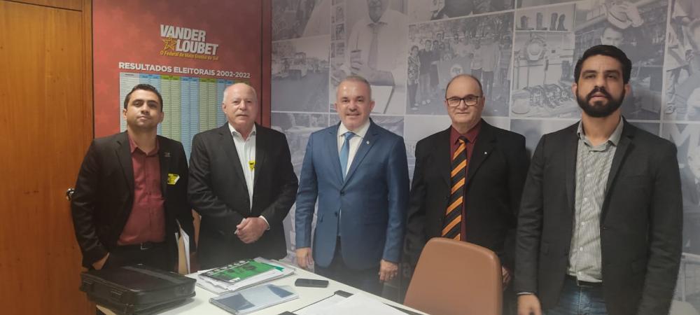 Deodápolis busca investimentos em Brasília: Prefeito, Secretário e Vereadores em intensa agenda na capital federal