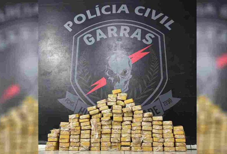 Polícia faz gigantesca apreensão de cocaína em MS; mais de R$ 15 milhões em drogas confiscadas