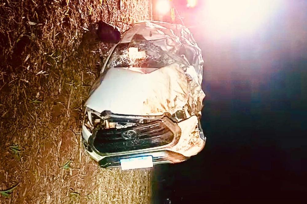 Advogado de Deodápolis de 54 anos morreu em grave acidente envolvendo caminhonete e Gol na MS 276