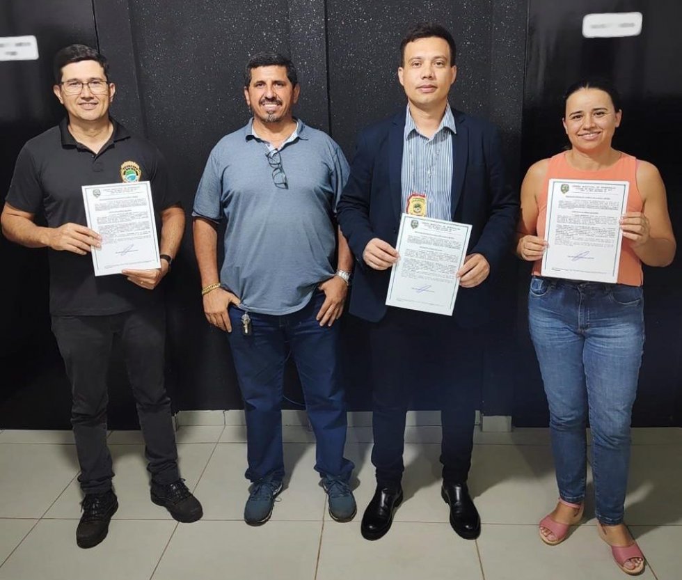 Reconhecimento: Câmara Municipal de Deodápolis Honra Policiais com Moção de Aplauso