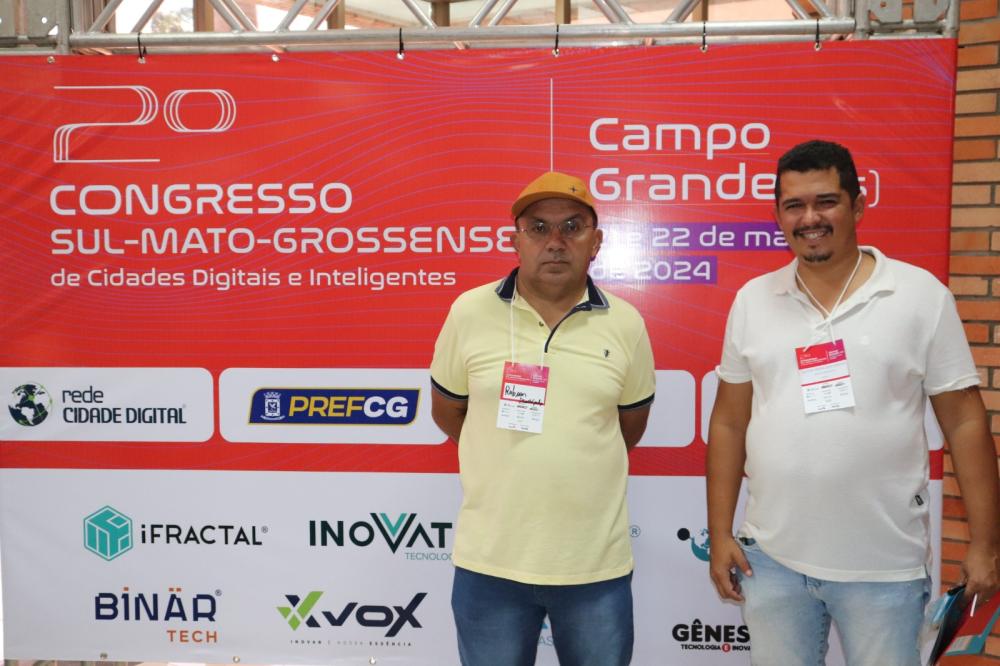 AGETEC de Deodápolis marcou presença no 2º Congresso de Cidades Digitais e Inteligentes do MS em Campo Grande