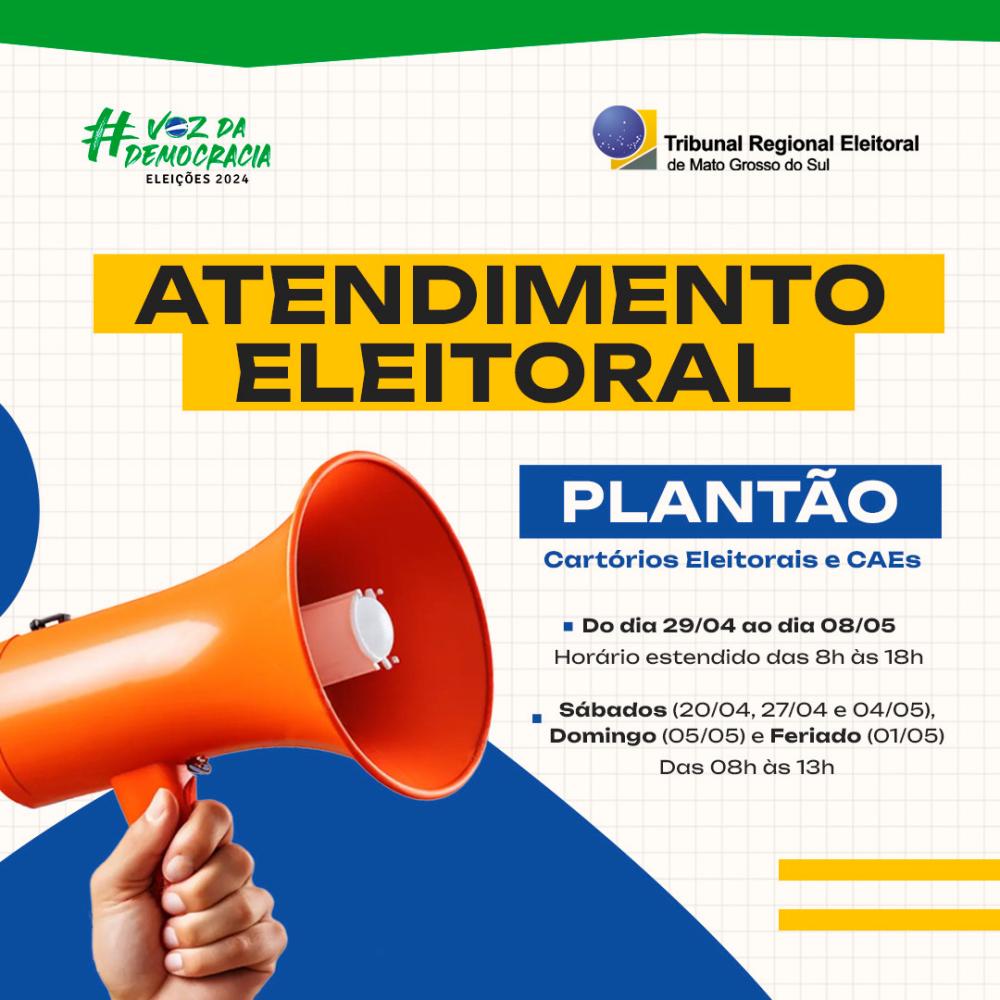 Cartório Eleitoral de Deodápolis Amplia Horário de Atendimento para Regularização do Título Eleitoral até 8 de Maio