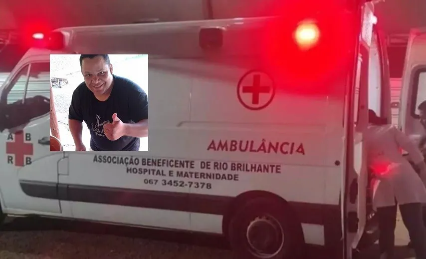 Motorista de ambulância morre no HV após acidente entre carro e moto