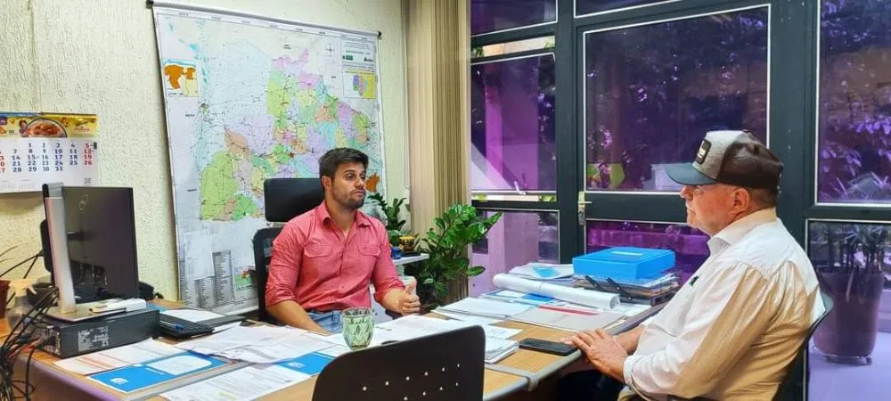 Prefeito de Deodápolis cumpre agenda em Campo Grande para discutir obras municipais