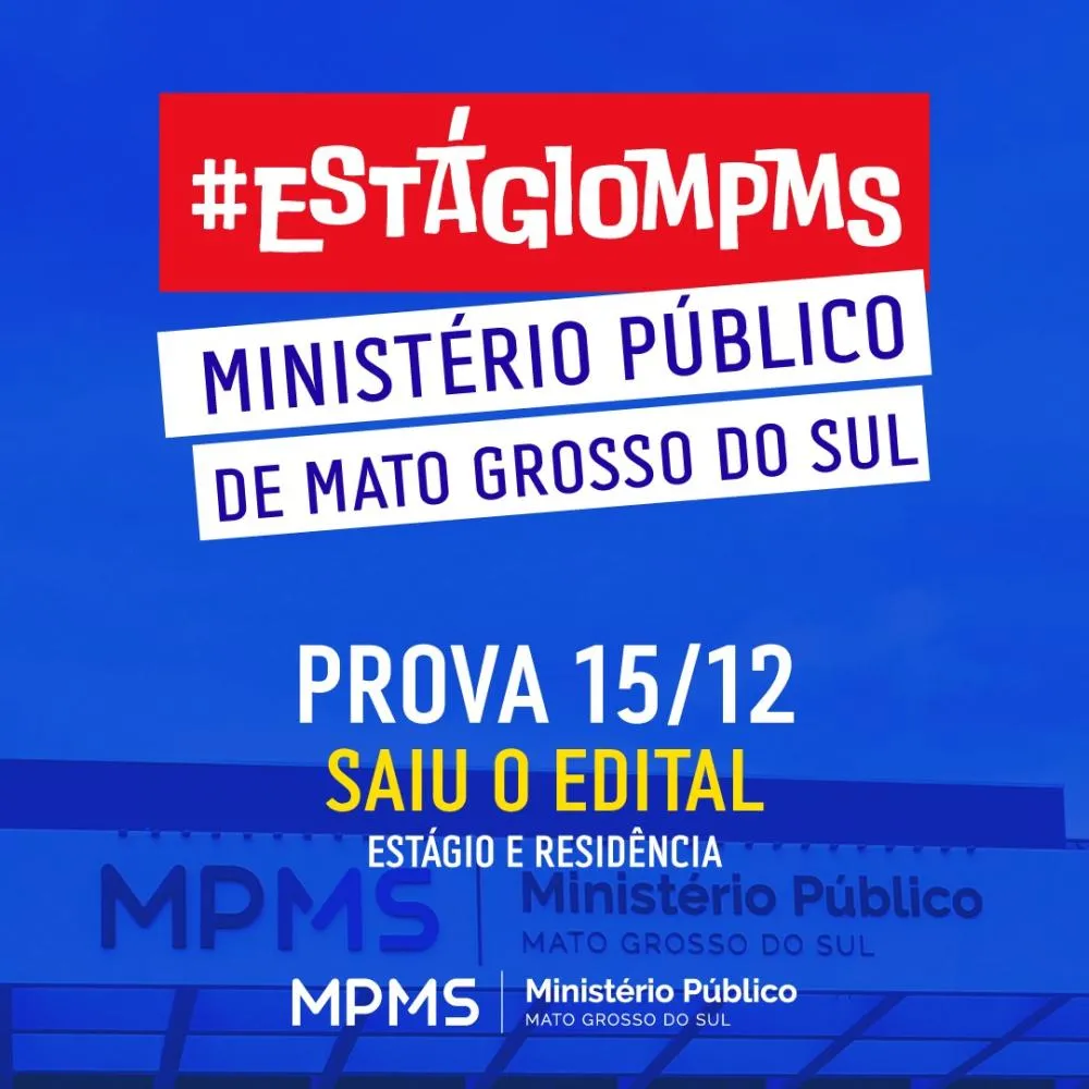 MPMS abre inscrições para o II Processo Seletivo de Estagiários e Residentes