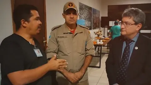 Conselho de Segurança de Deodápolis discute instalação de subgrupamento dos bombeiros com Ministério Público e Corpo de Bombeiros