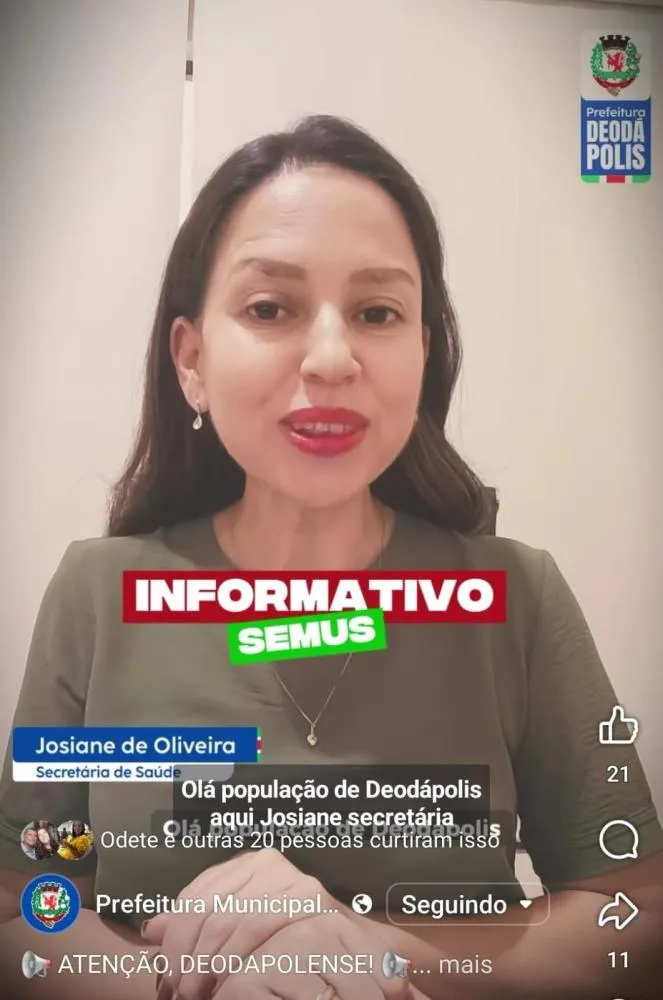 Setor de Regulação e farmácia básica municipal passam a funcionar em novos locais e horários em Deodápolis
