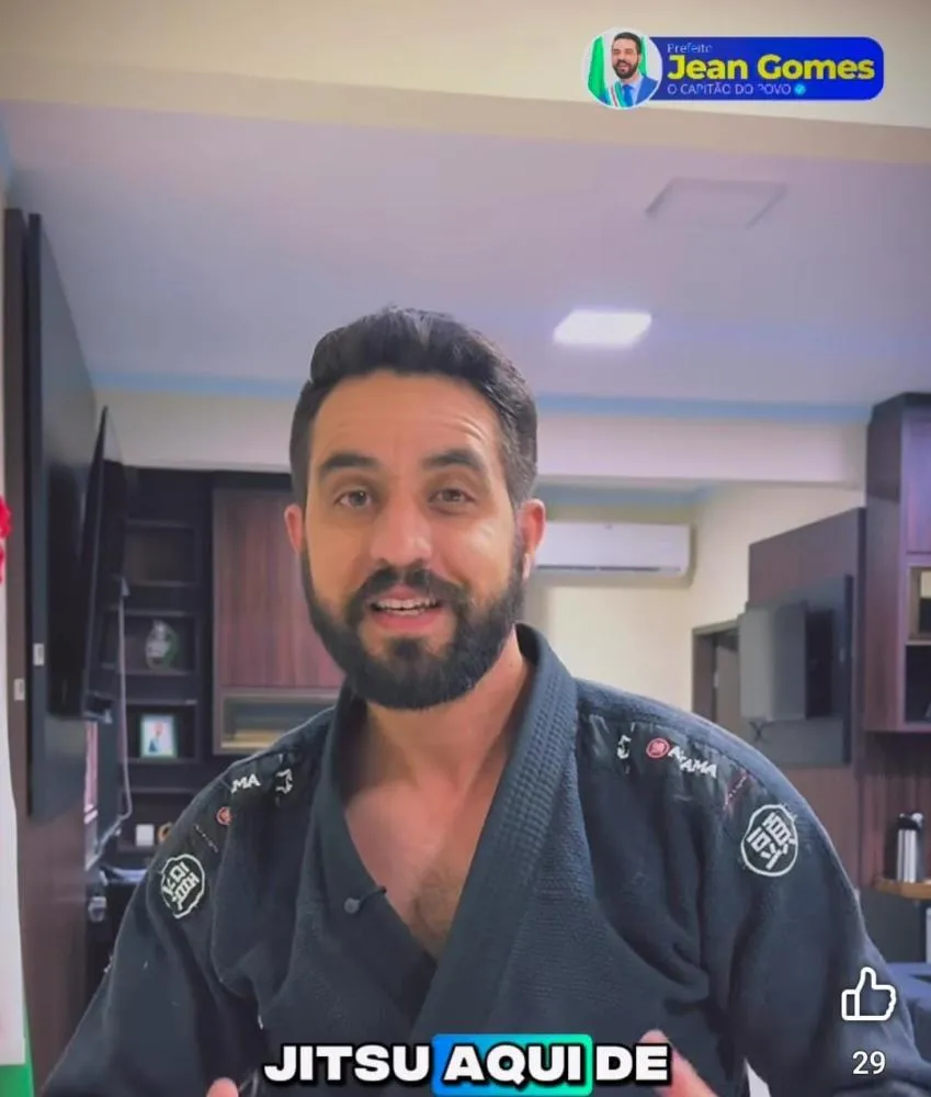 Prefeito Jean Gomes anuncia etapa do Circuito Open FSMJJ de Jiu-Jitsu em Deodápolis no dia 29 de março