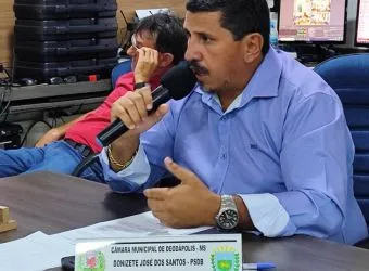 Vereador Donizete Policia solicita mutirão para confecção de RGs para pessoas carentes em Deodápolis