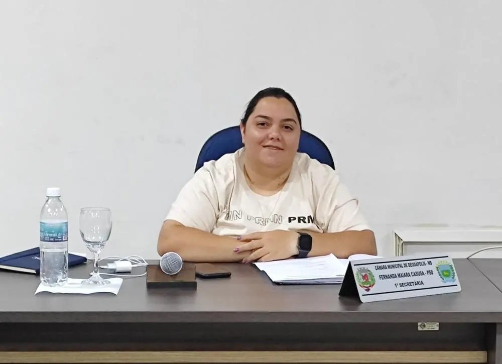 Vereadora Fernandinha Cazuza reforça compromisso com fiscalização e colaboração em Deodápolis
