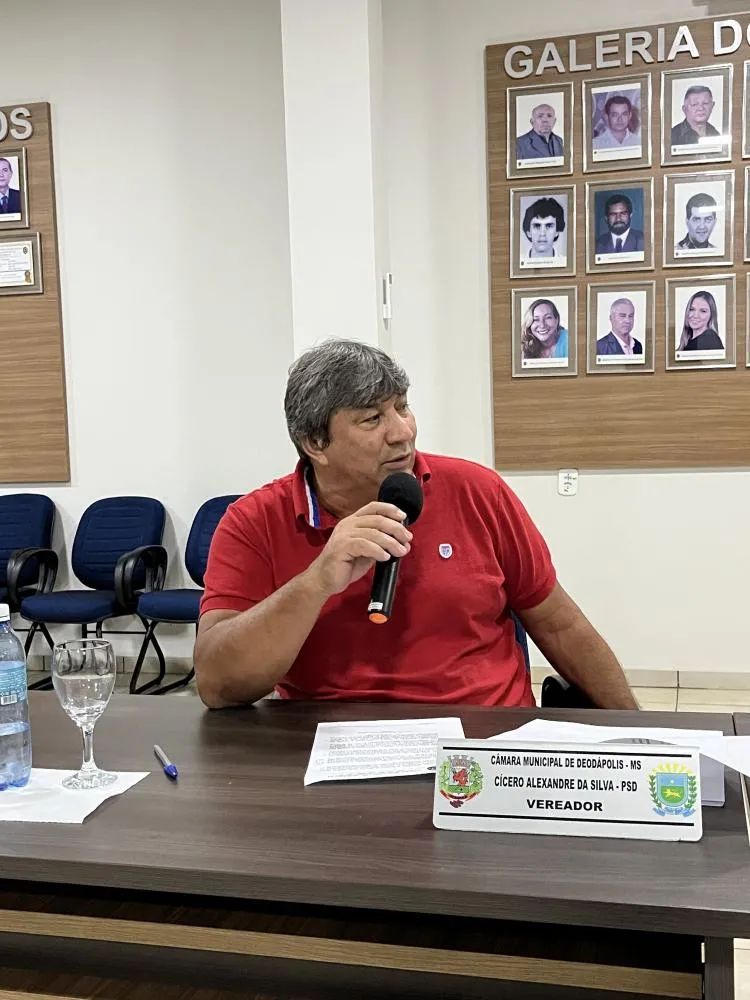 Vereador Cícero Alexandre propõe ação de fumacê para combate ao mosquito da dengue em Deodápolis