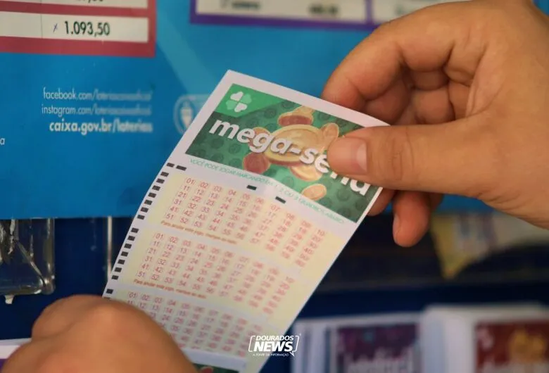 Aposta feita em Dourados acerta a quina da Mega-Sena e leva mais de R$ 33 mil