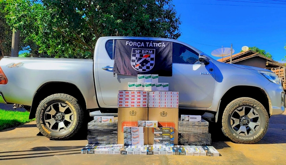 Vereador de Angélica é preso por contrabando na MS-276