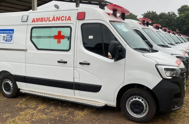 Veículos integram lote de 114 unidades já viabilizadas pela Secretaria de Estado de Saúde