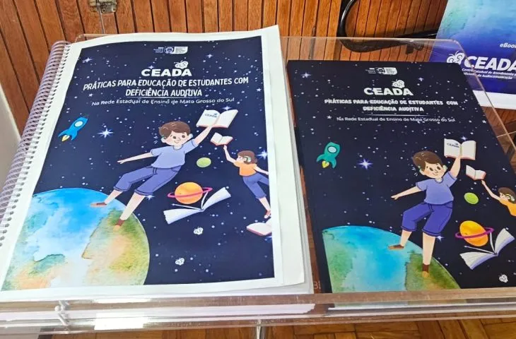 SED-MS lança e-book com práticas inclusivas para estudantes com deficiência auditiva na Rede Estadual