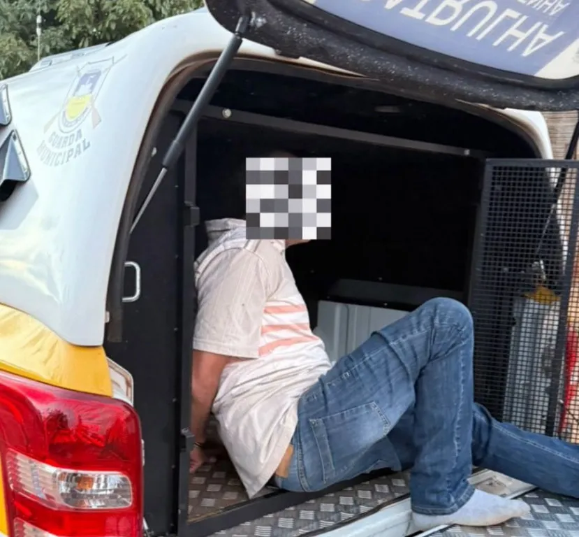 Autor foi preso pela Guarda e levado para a Depac; Foto: Divulgação/GMD