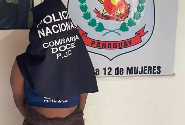 Katia Lorena foi presa nesta quinta-feira (17), informa a polícia paraguaia. - Crédito: (Reprodução/Última Hora)