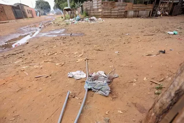 Local onde ocorreu a confusão; Foto: Campo Grande News