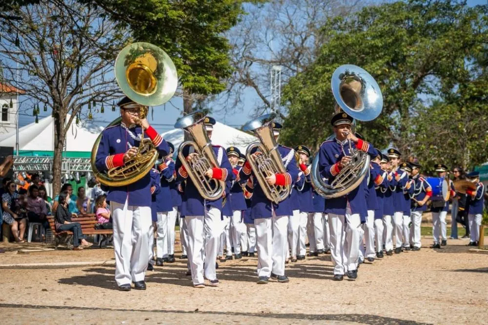 Delegações de diversos municípios de Mato Grosso do Sul estarão em Dourados para disputa do Campeonato Estadual de Bandas e Fanfarras (Foto: Divulgação/Assecom)