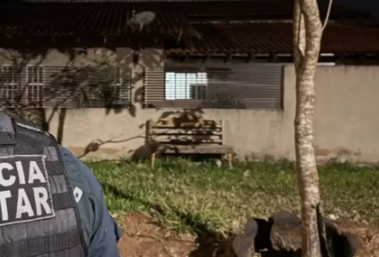 Local onde o crime ocorreu, em Ribas do Rio Pardo - Crédito: Ribas Ordinário