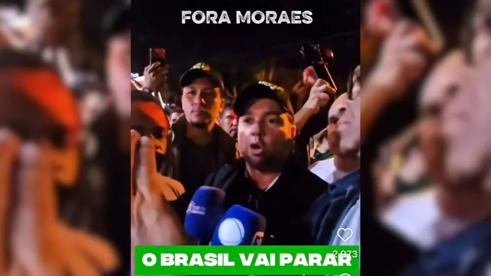 Deputado federal Rodolfo Nogueira (PL-MS) em Brasília. (Reprodução Redes Sociais)