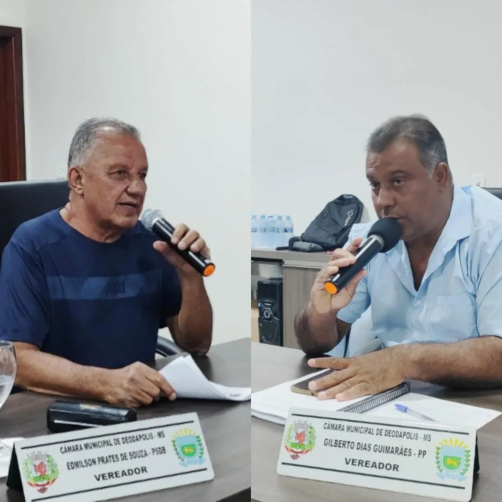 Vereadores Edmilson da Banda e Gilberto Guimarães propõem retomada de terreno do antigo Laticínio Líder em Deodápolis