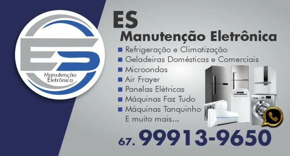 Em breve, ES Manutenção Eletrônica e Refrigeração inaugura em Deodápolis