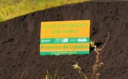 Vicentina recebe 17 toneladas de adubo orgânico para fortalecer a produção de hortifruti