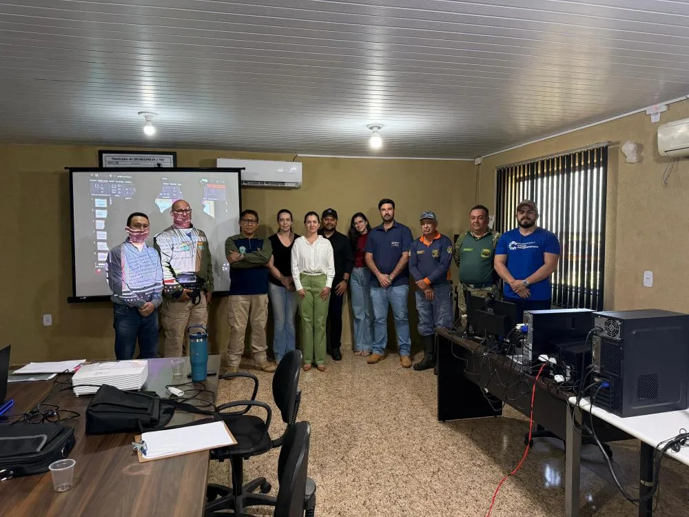 Técnicos do Imasul capacitam servidores de Deodápolis em fiscalização ambiental