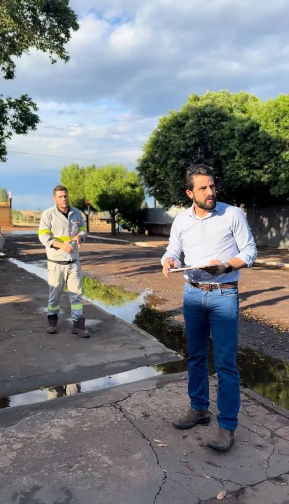 Prefeito Jean Gomes autoriza melhorias na iluminação pública de Deodápolis