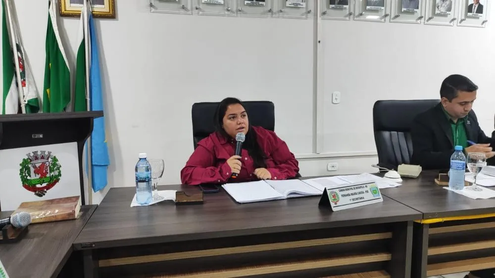 Vereadora Fernanda Casusa propõe em indicação, melhorias na iluminação do centro de Deodápolis