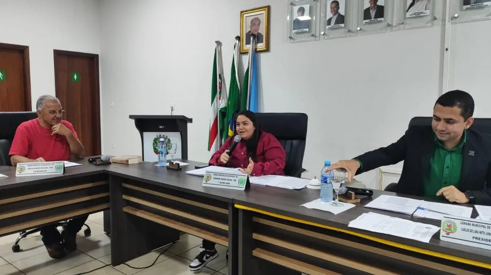 Vereadora Fernanda Casusa propõe em indicação, instalação de redutores de velocidade na rua Eraldo Rodrigues da Silva
