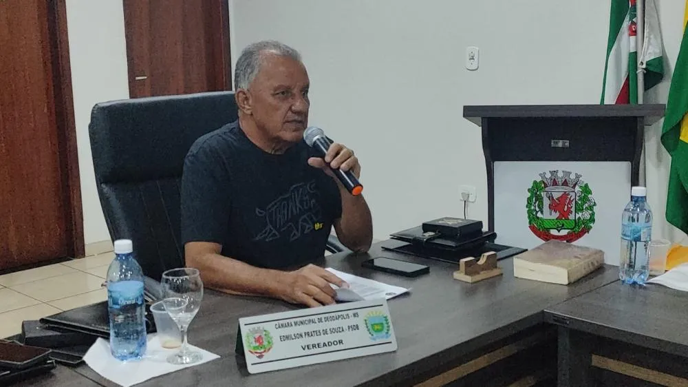 Vereador Edmilson da Banda propõe em indicação, denominação de “Cemitério Irmã Dulce” ao cemitério municipal de Deodápolis