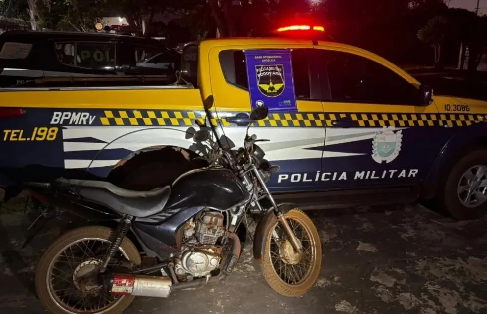 Homem é preso em Deodápolis por conduzir motocicleta com sinais adulterados